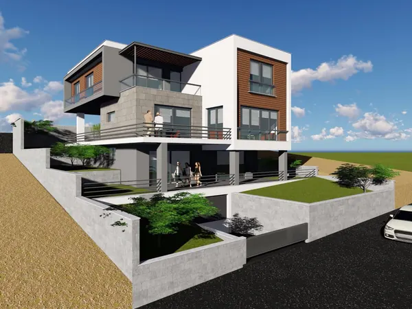 Şirinköy Villa Projesi — NST Yapı karkas bina imalatı